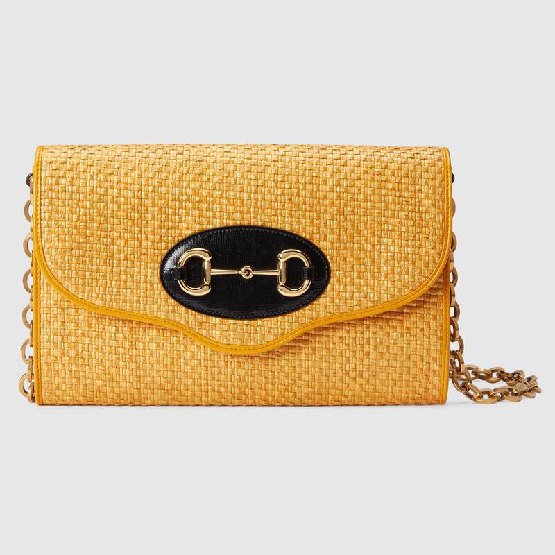 Gucci Horsebit 1955 Small Shoulder Bag 655667 Yellow